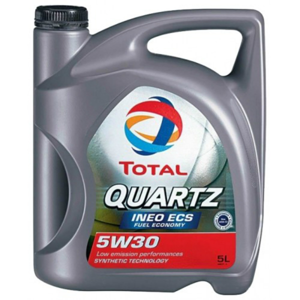Моторное масло Total Quartz INEO ECS 5w30 синтетическое (4 л)